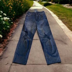 Wild Fable black distressed jeans